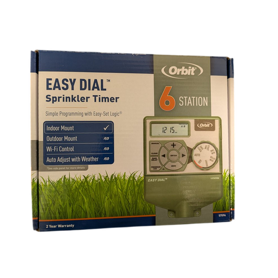 Orbit Dual 6-Station Sprinkler Timer