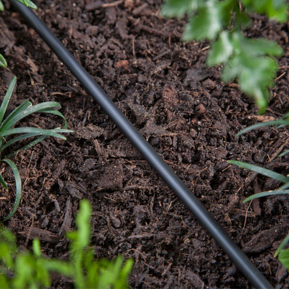 Raindrip Drip Watering Tubing - Black - 1/4" X 100'