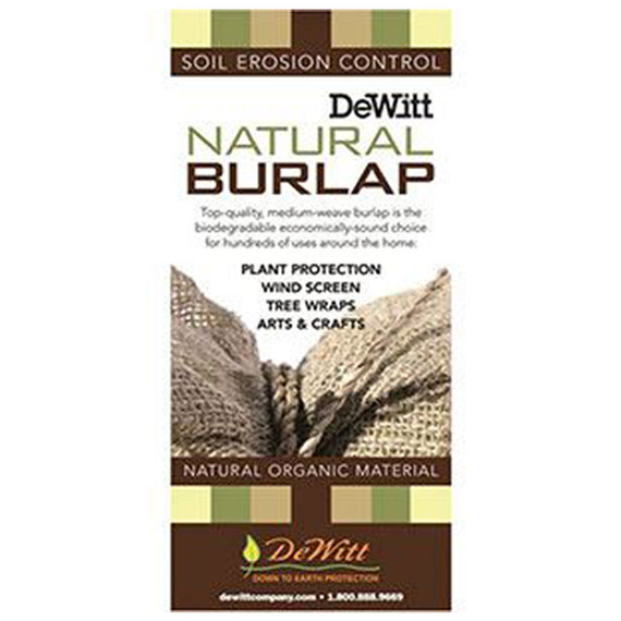 Dewitt Natural Burlap Plant Protection - 3' X 12'