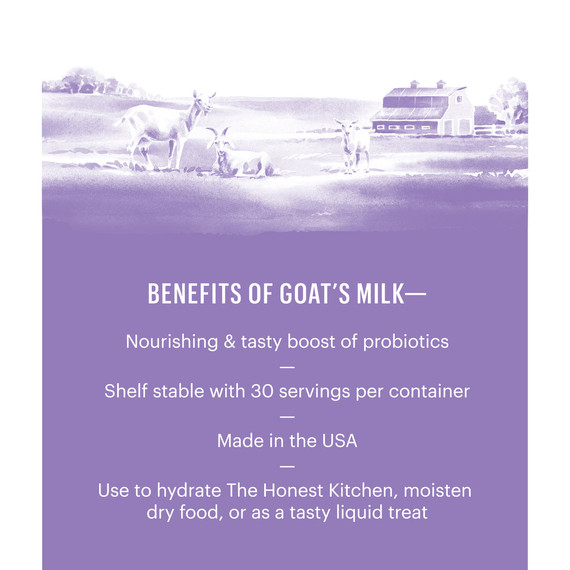 The Honest Kitchen Daily Boost Instant Goat Milk - 0.18 oz