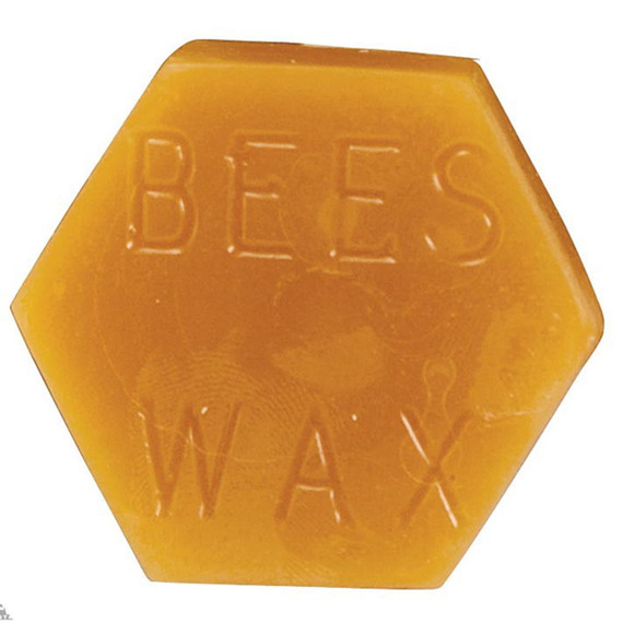 Beeswax Hexagonal Block - 0.75 Oz