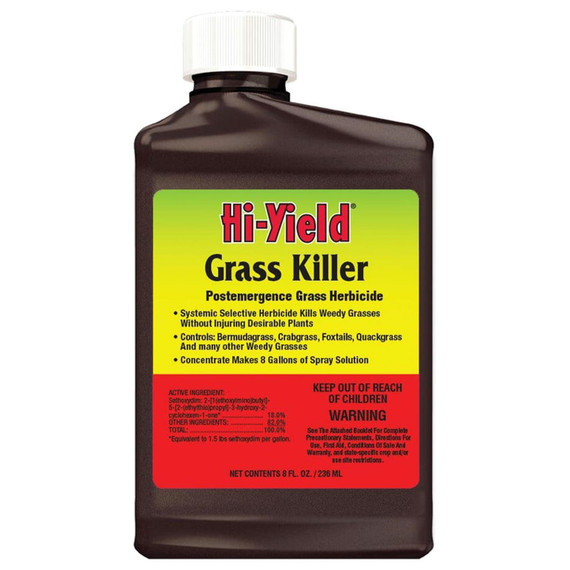 Hi-yield Postemergence Grass Herbicide Grass Killer - 8 Oz
