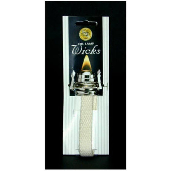 Lamplight 3/4" Oil Lamp Cotton Wicks - 3 Pk