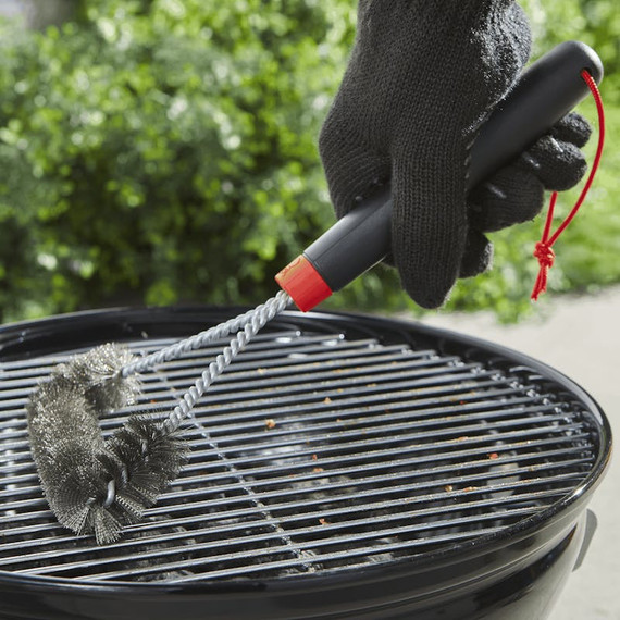 Weber Three-Sided Grill Brush - 12"