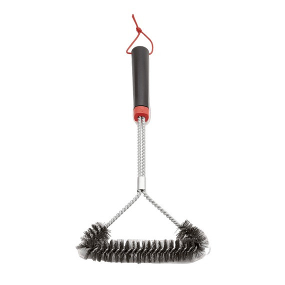 Weber Three-Sided Grill Brush - 7 Weber Three-Sided Grill Brush - 7