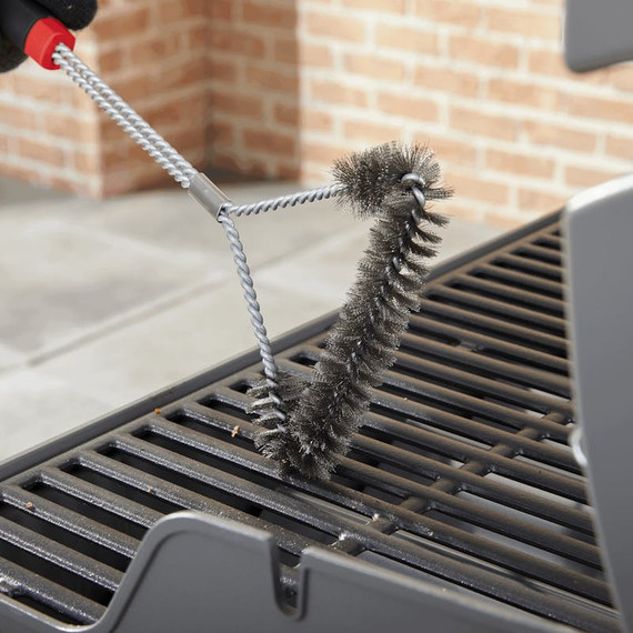 Weber Three-Sided Grill Brush - 7