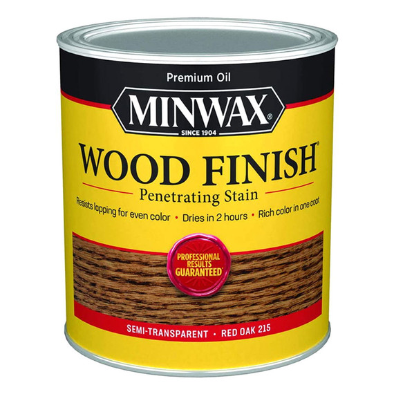 Minwax 1 Qt Wood Finish Penetrating Stain - Red Oak