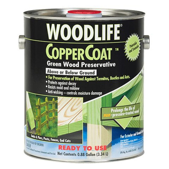 Woodlife CopperCoat Green Wood Preservative - 1 gal