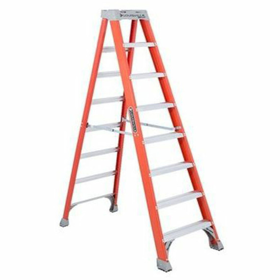 Louisville Type Ia Fiberglass Step Ladder - 8'