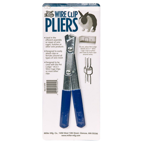 Pet Lodge Metal Wire Clip Pliers With Plastic Handles