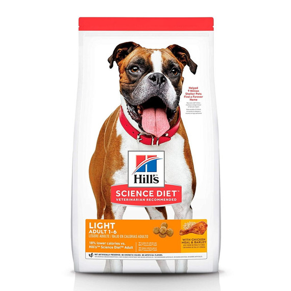 Hill's Science Diet Light Adult Dog Food - 15 lb