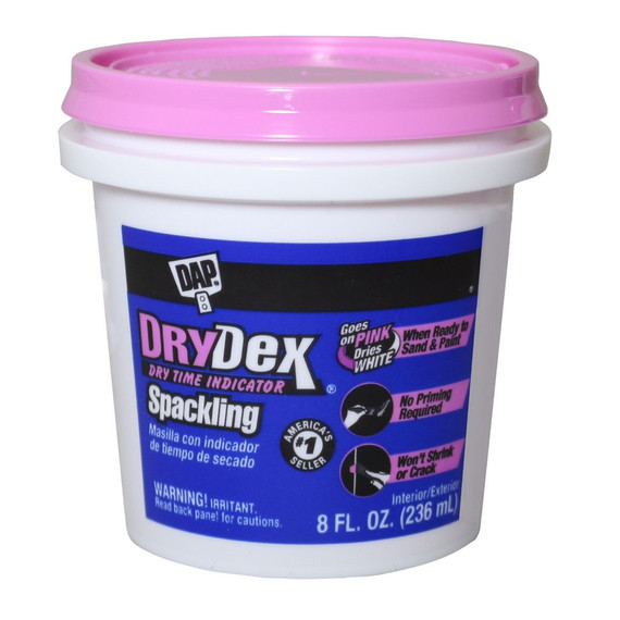 Dap Drydex Dry Time Indicator Spackling Paste - 1/2 Pt