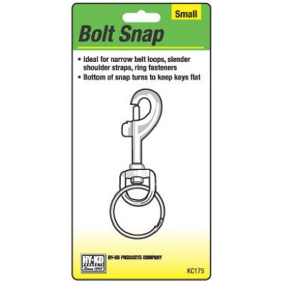 Hy-Ko Bolt Snap With Split Ring - Small