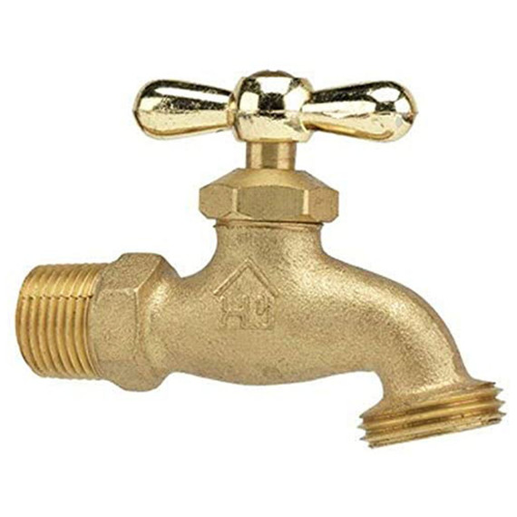 Homewerks Brass Hose Bibb Valve - 1/2"