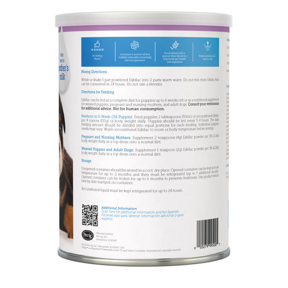 Pet Ag Esbilac Puppy Milk Replacer Powder - 12 oz