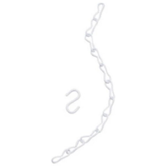 Panacea 18" White Flower Pot Chain For Hanging Basket - 3 pk