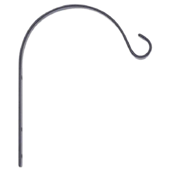 Panacea Black Curved Hanging Plant Bracket - 6"