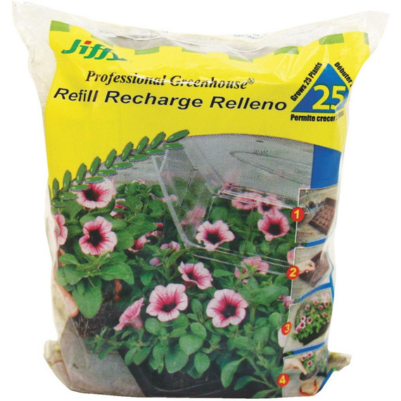 Jiffy-7 Sphagnum Peat Pellet - 25 Pk