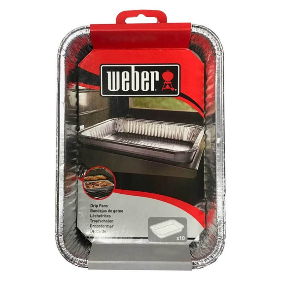 Weber Aluminum Drip Pans - 10 Pk