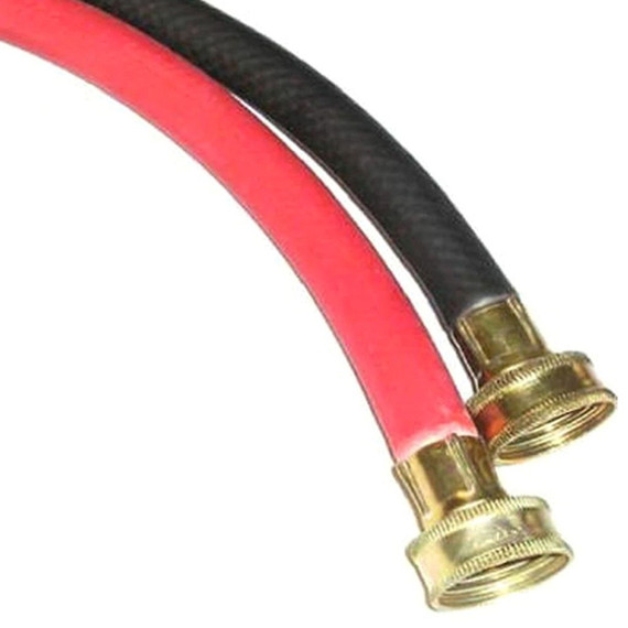Master Plumber Color-Coded Washing Machine Hose - 3/8" X 4'