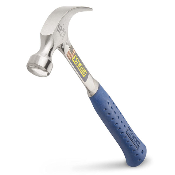 Estwing 13" Claw Hammer With Solid Steel Handle - 16 Oz