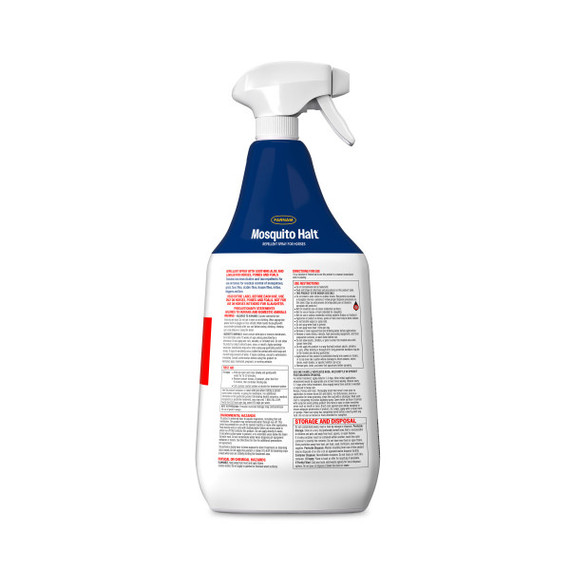 Farnam Mosquito Halt Repellent Spray for Horses - 32 oz