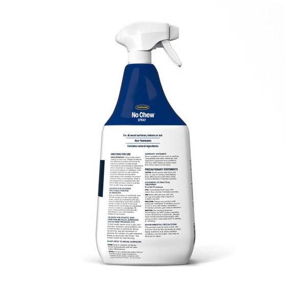 Farnam No Chew Ready-to-Use Deterrent Spray - 32 oz