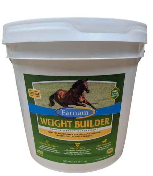Farnam Weight Builder Premium Concentrated Feed Supplement - 7.5 lb