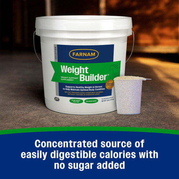 Farnam Weight Builder Premium Concentrated Feed Supplement - 7.5 lb