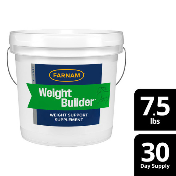 Farnam Weight Builder Premium Concentrated Feed Supplement - 7.5 lb