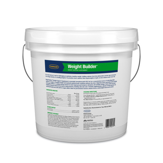 Farnam Weight Builder Premium Concentrated Feed Supplement - 7.5 lb