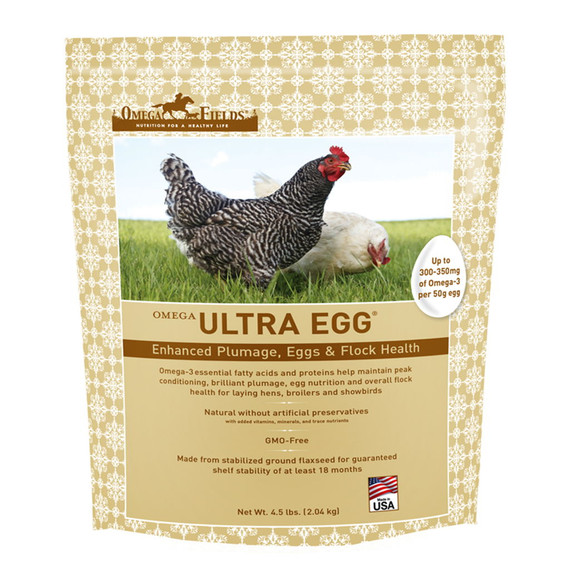 Omega Ultra Egg Chicken Supplement - 4.5 lb