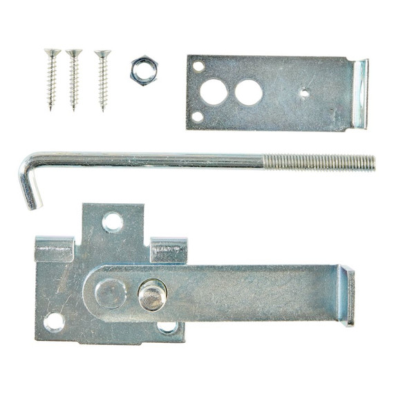 National Hardware Zinc Jamb Latch - 7" Hook