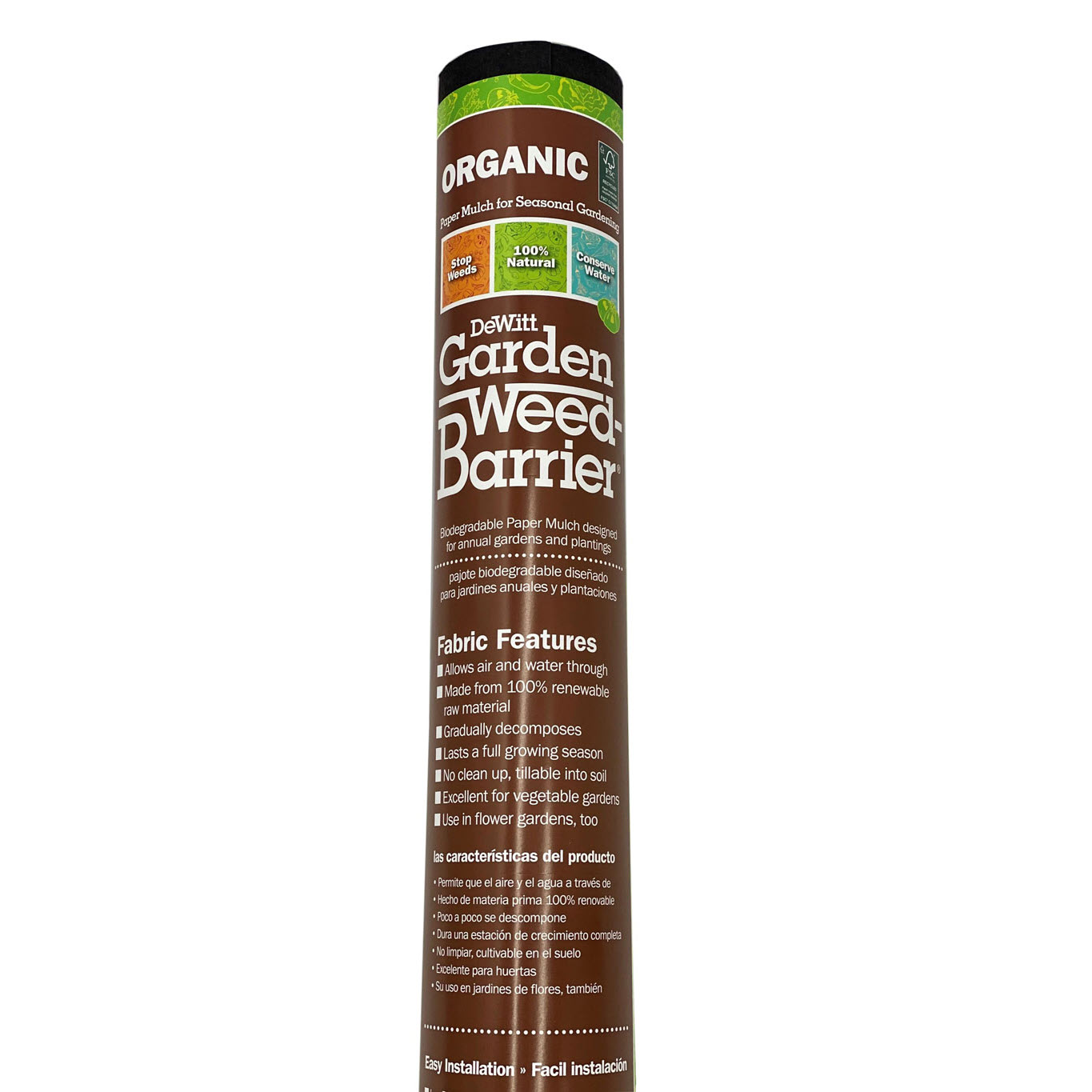 Dewitt Organic Garden Weed Barrier 4' x 40' - Grange Co-op