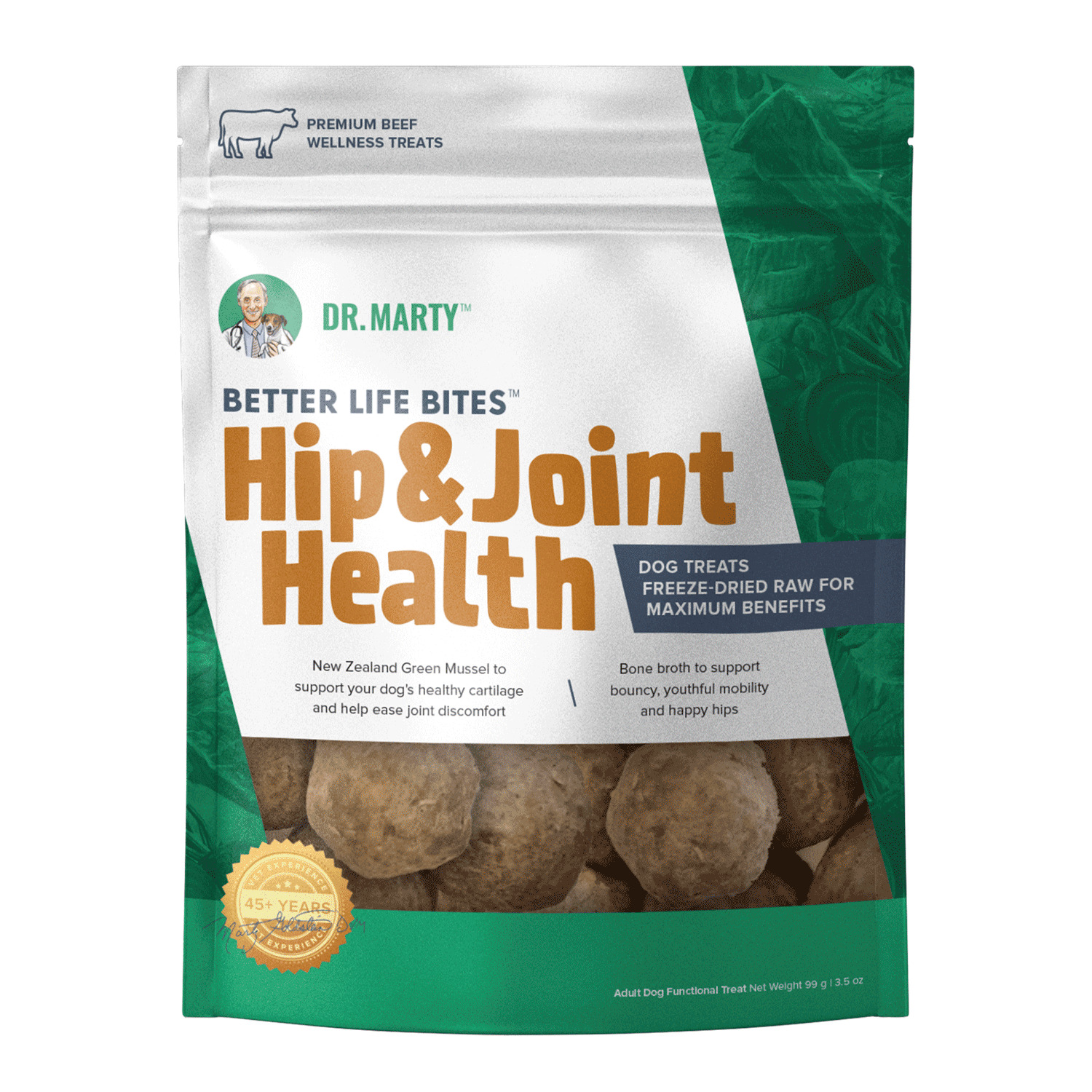 Marty Better Life Bites Hip Joint Health Dog Treats oz