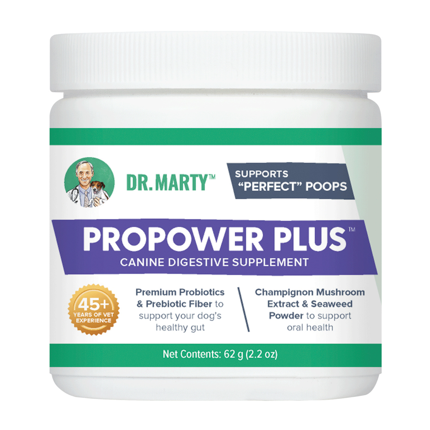 Marty ProPower Plus Canine Digestive Supplement for Dog oz