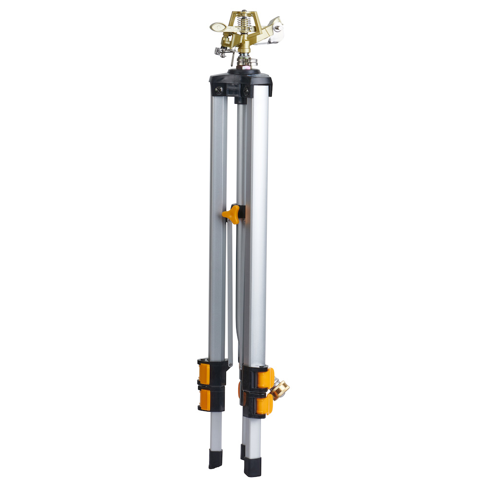 Melnor Metal Pulsating Sprinkler with Tripod - 4-3/4
