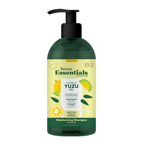 TropiClean Essentials Yuzu Fruit Shampoo for Dogs - 16 fl oz