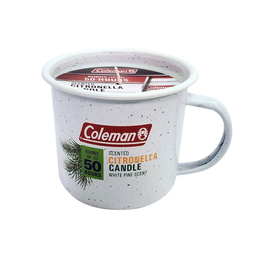 Coleman Citronella Candle Pine Scent Mugs - 6 oz