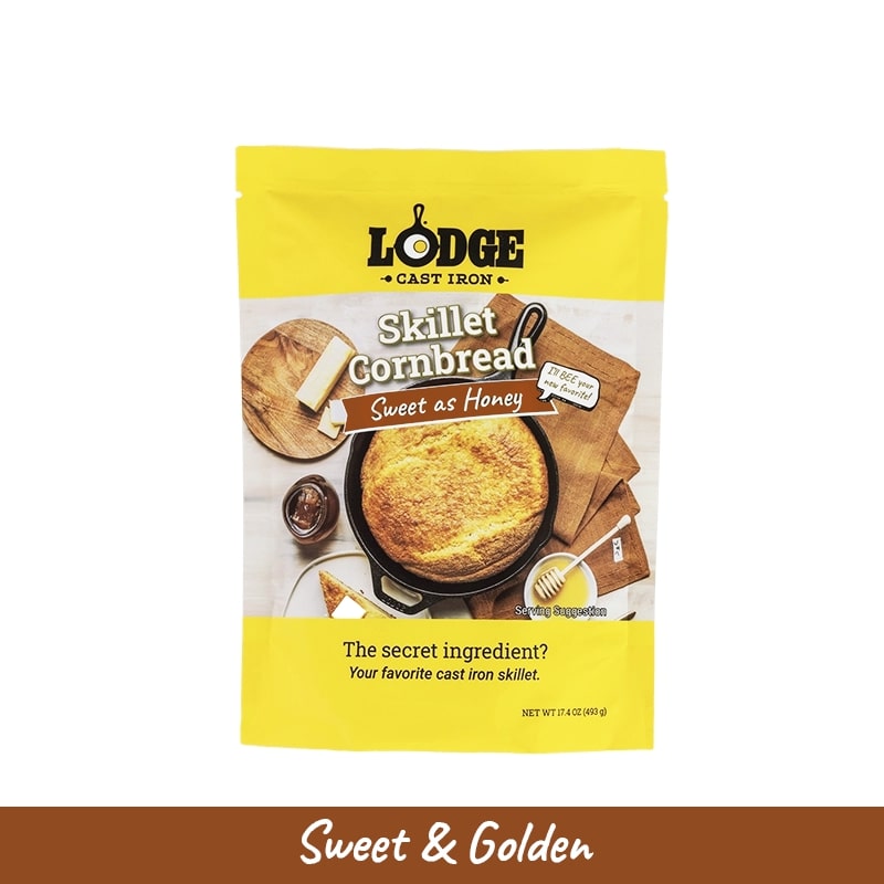 Lodge Sweet As Honey Skillet Cornbread Mix - 17.4 oz