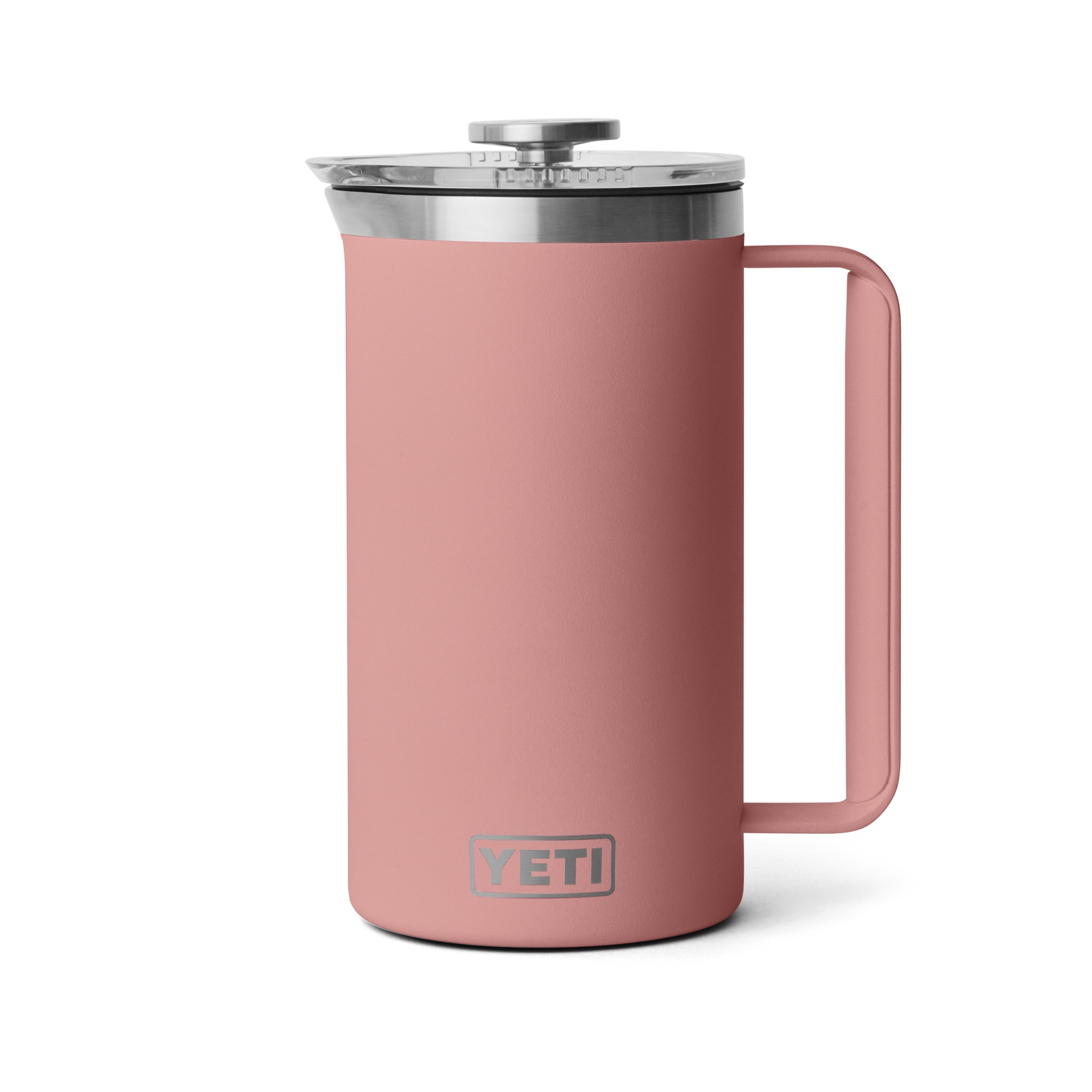 YETI Rambler French Press 34ozサンドストーンピンク Yeti Rambler French Press with Twist-to-lock French Press Lid - 34 oz