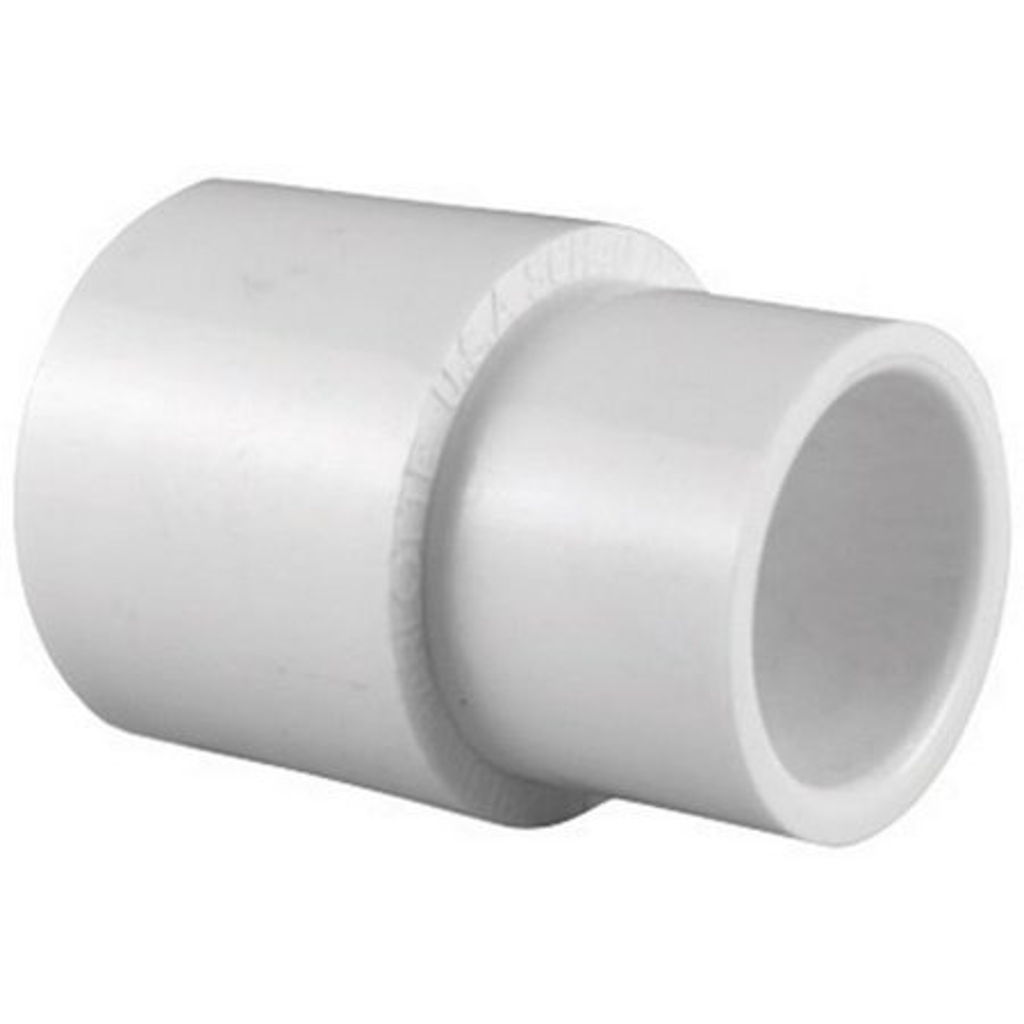 Genova PVC White Slip X Slip Reducing Coupling
