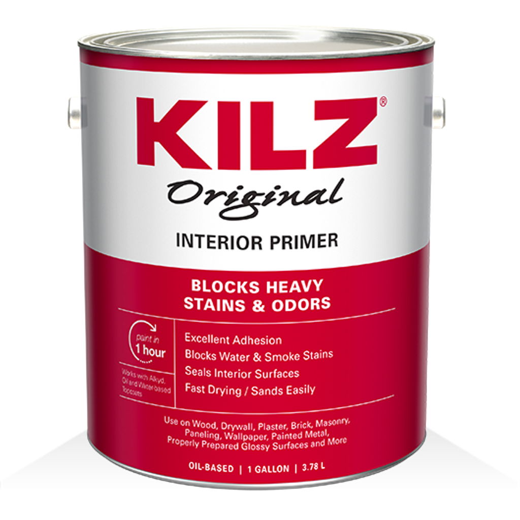 kilz primer for cigarette smoke Kilz Original Multi-Purpose Interior Oil-Based Primer