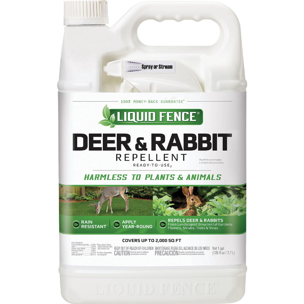 Liquid Fence Ready-to-use-2 Deer & Rabbit Repellent - 1 gal