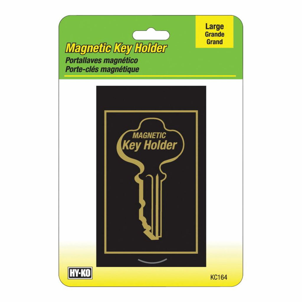 Hy-ko Black Secret Hide-A-key Magnetic Key Holder - L