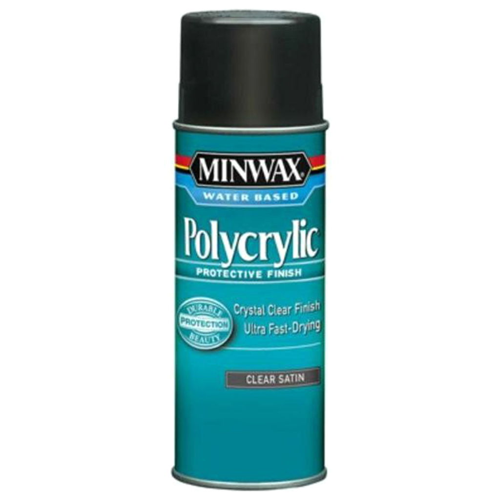 Minwax Water Based Polycrylic Protective Finish - 11.5 oz
