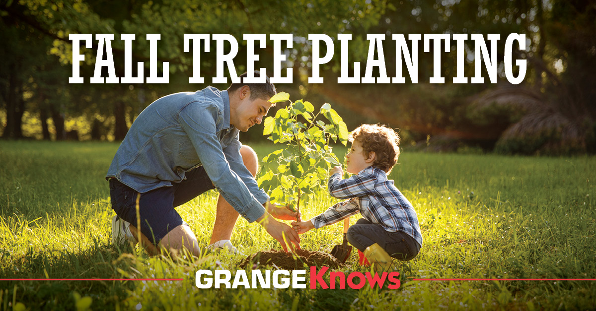 Fall Tree Planting - Grange Co-op