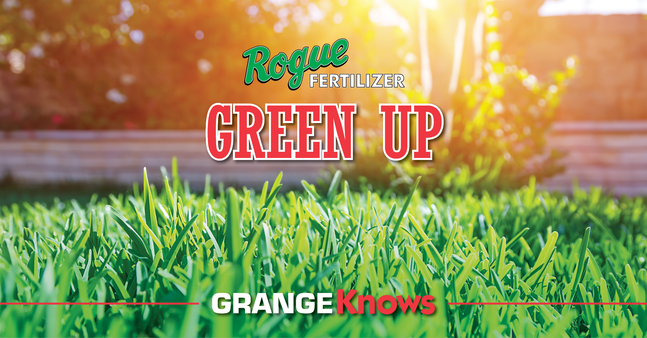 Lawn Care Awaken Your Grass with "Green Up" Grange Coop