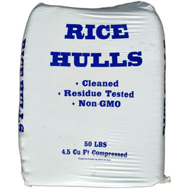 Frontier Ag Rice Hulls - 50 lb