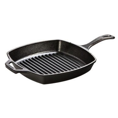 10''x10'' Square Grill Pan  Cast Iron – Meat N' Bone